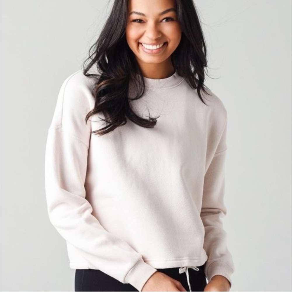 VUORI Restore Crew, Bisque, Sz Large